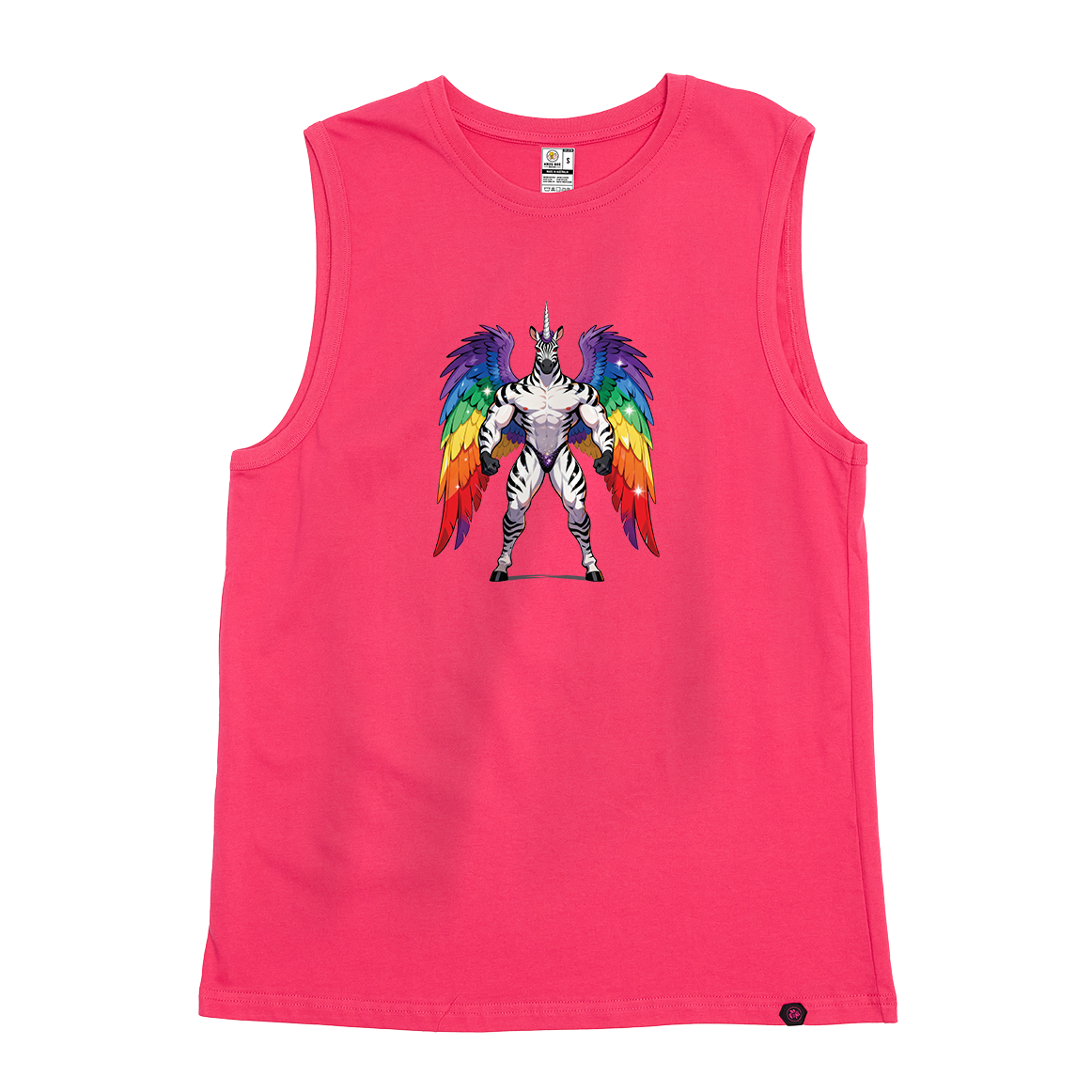 Kris Bee Bacon: Pride Zebracorn Tank