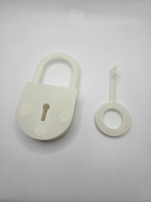 Giant 3D Printed Padlock – Oversized Prop & Costume Accessory! Pupifer's Paddles
