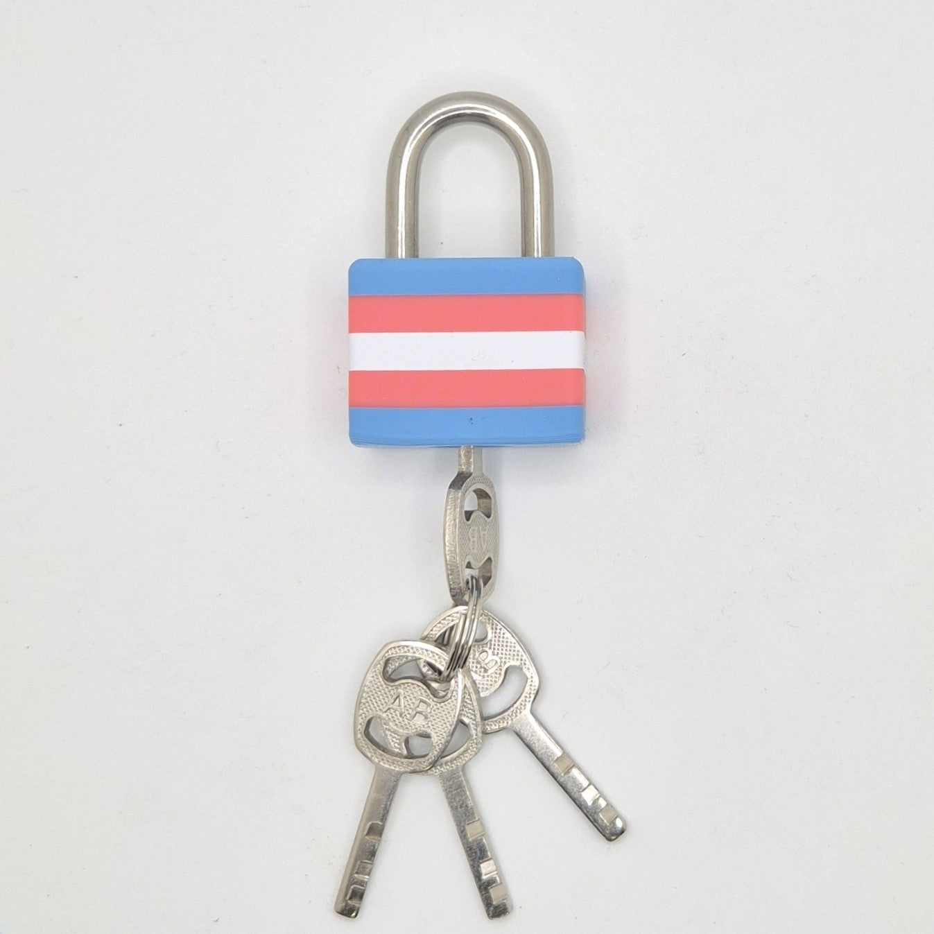Small Padlock & Cover – Custom Kink Collar Lock, Keyed Alike Options, Glow & Pride Styles