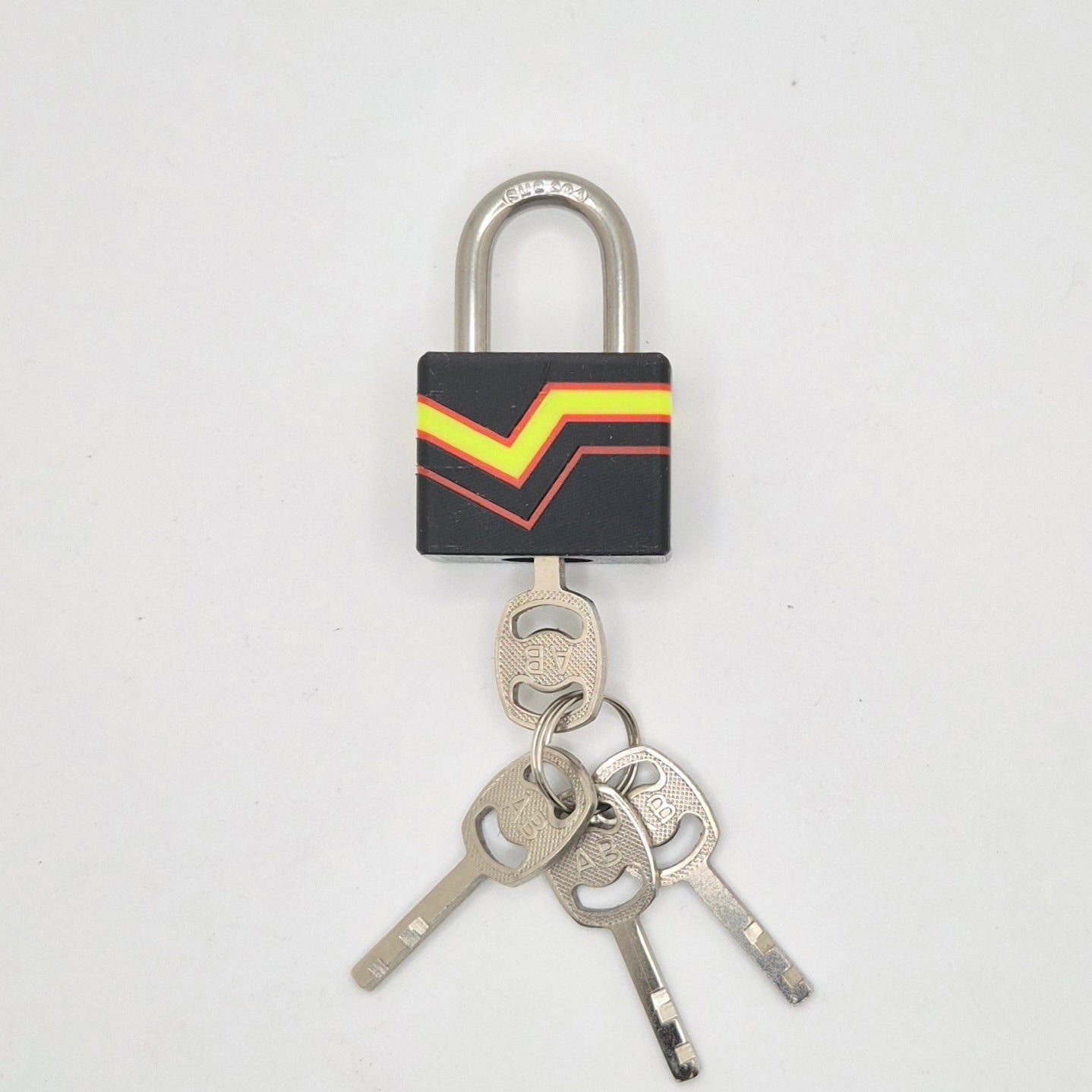 Small Padlock & Cover – Custom Kink Collar Lock, Keyed Alike Options, Glow & Pride Styles