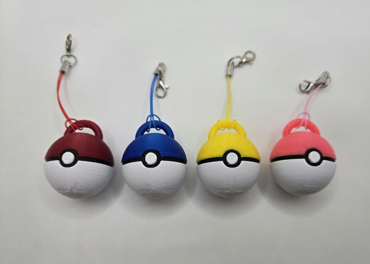 Catch 'Em All! Smart Poké Ball Keychain | NFC Business Card, Contact Exchanger, Content Sharing Pupifer's Paddles