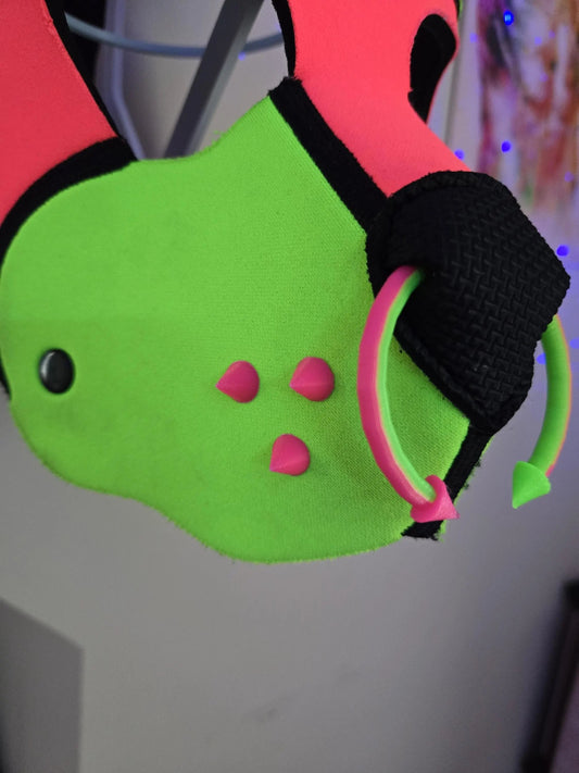 Pup Hood Muzzle Spikes Pupifer's Paddles