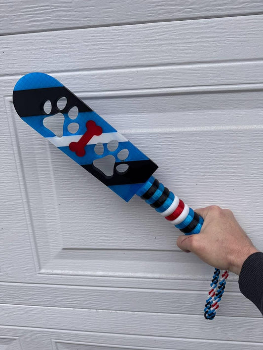 Puppy  Pride Paw Print BDSM Paddle – Flexible Impact Toy Pupifer's Paddles