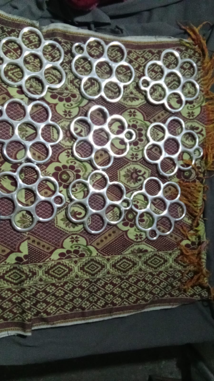 Symmetrical Honeycomb Shibari Suspension Ring
