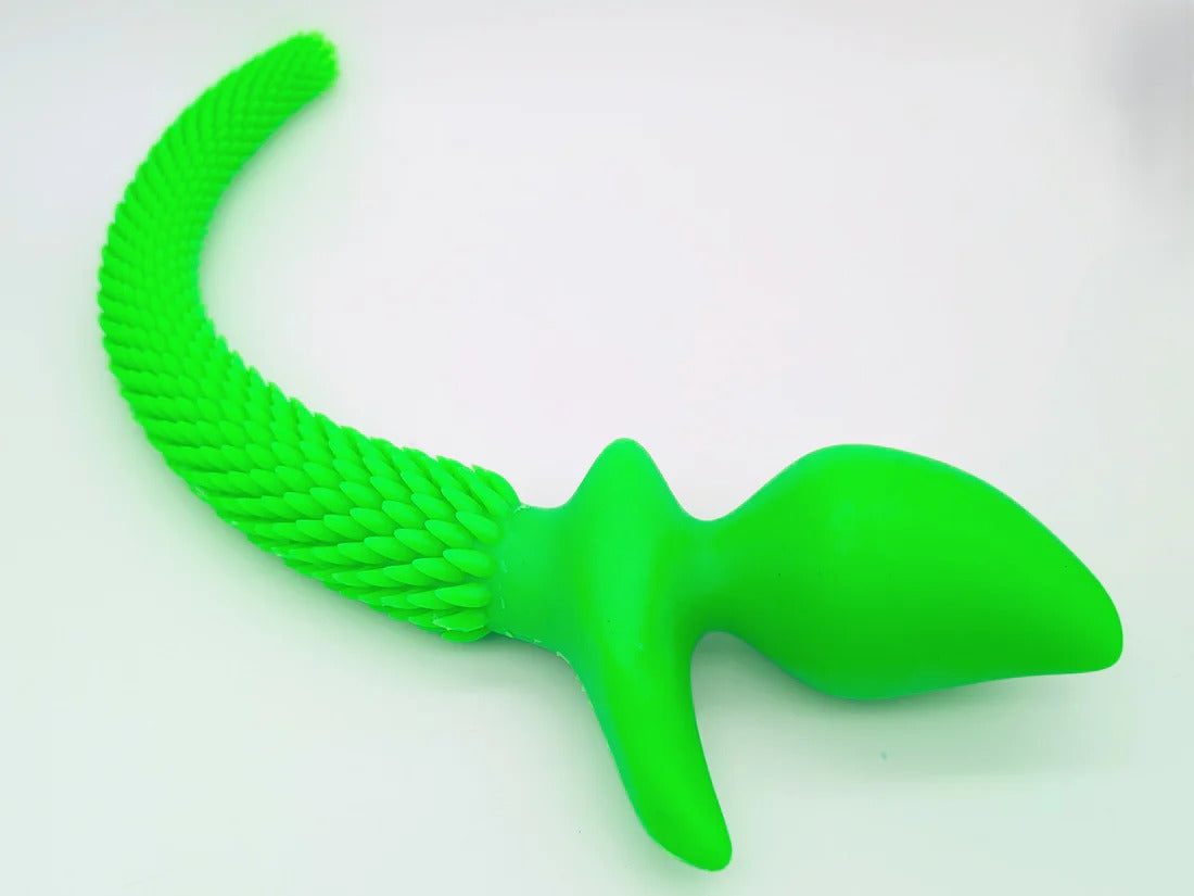 🐾 Knotty Boy Toys Silicone Pup Tails