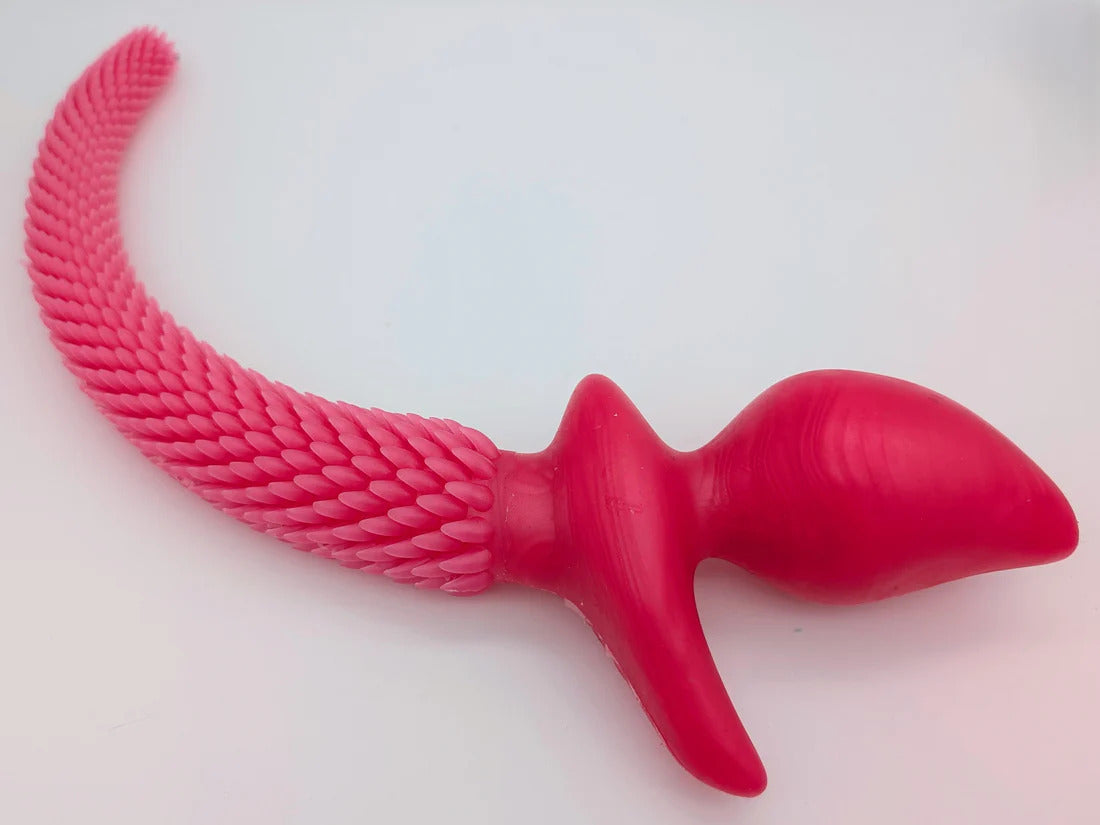 🐾 Knotty Boy Toys Silicone Pup Tails