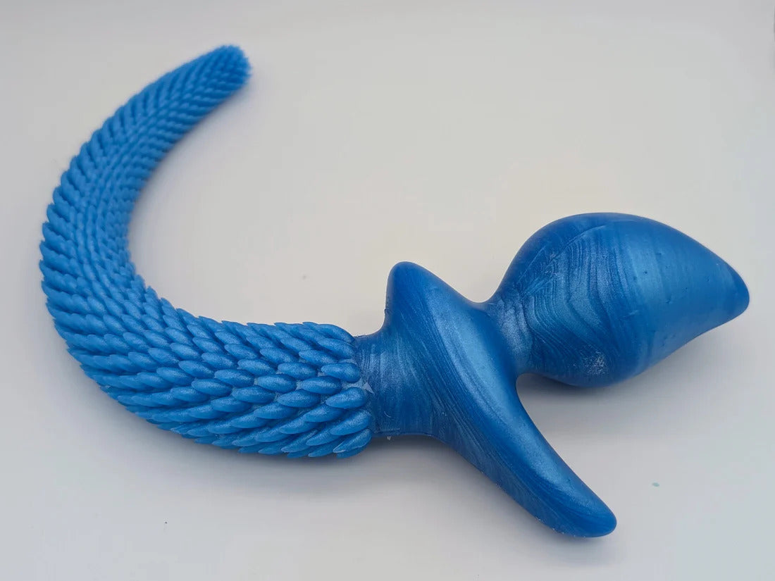 🐾 Knotty Boy Toys Silicone Pup Tails