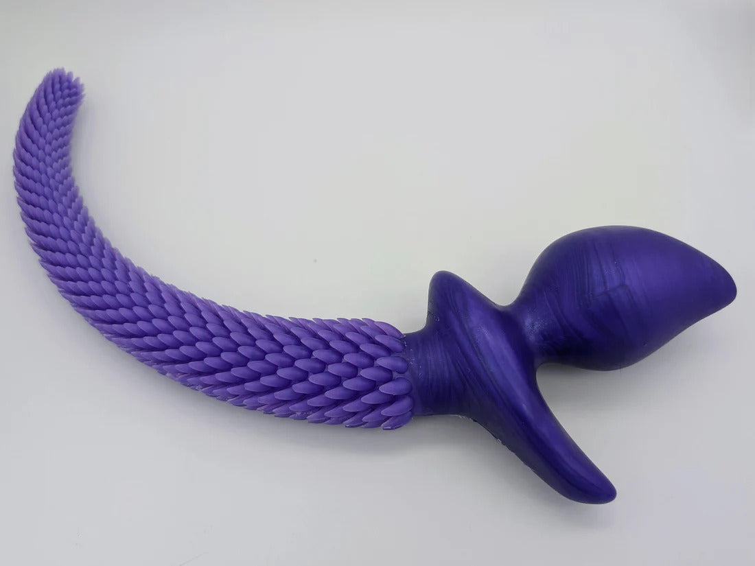 🐾 Knotty Boy Toys Silicone Pup Tails