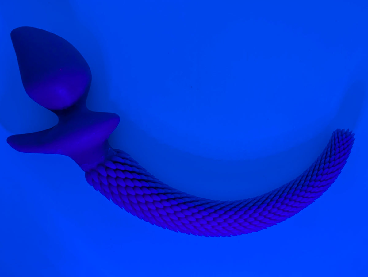 🐾 Knotty Boy Toys Silicone Pup Tails