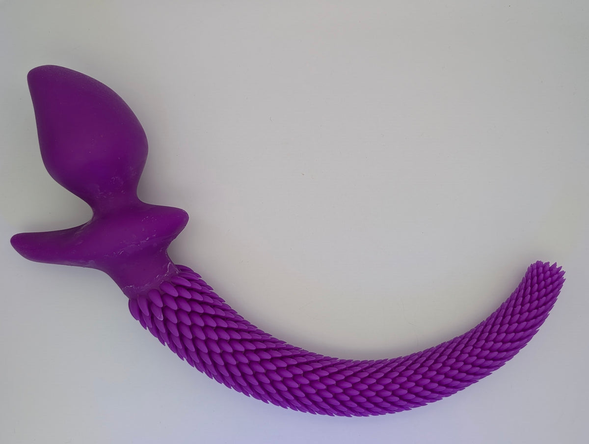 🐾 Knotty Boy Toys Silicone Pup Tails
