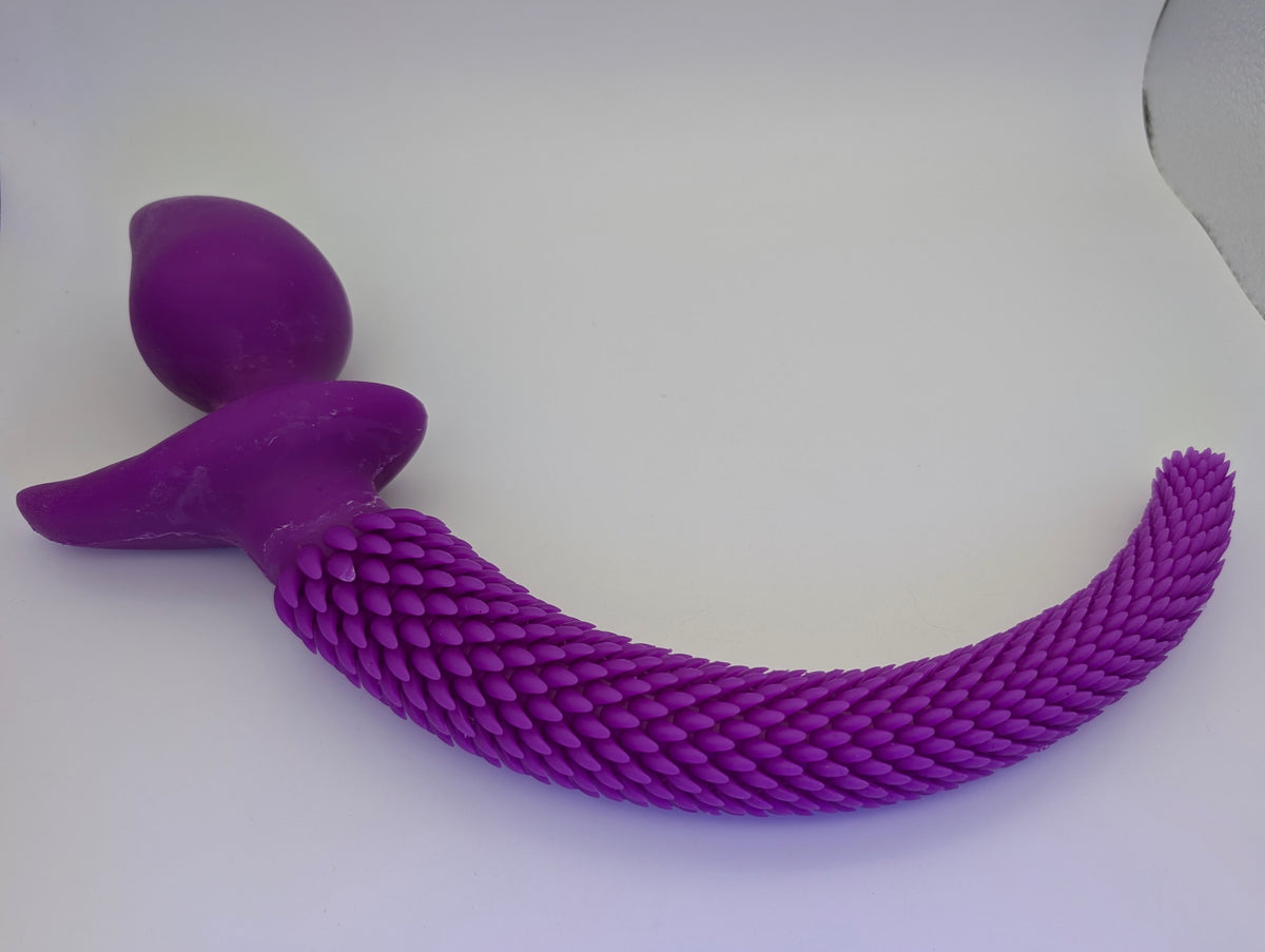 🐾 Knotty Boy Toys Silicone Pup Tails