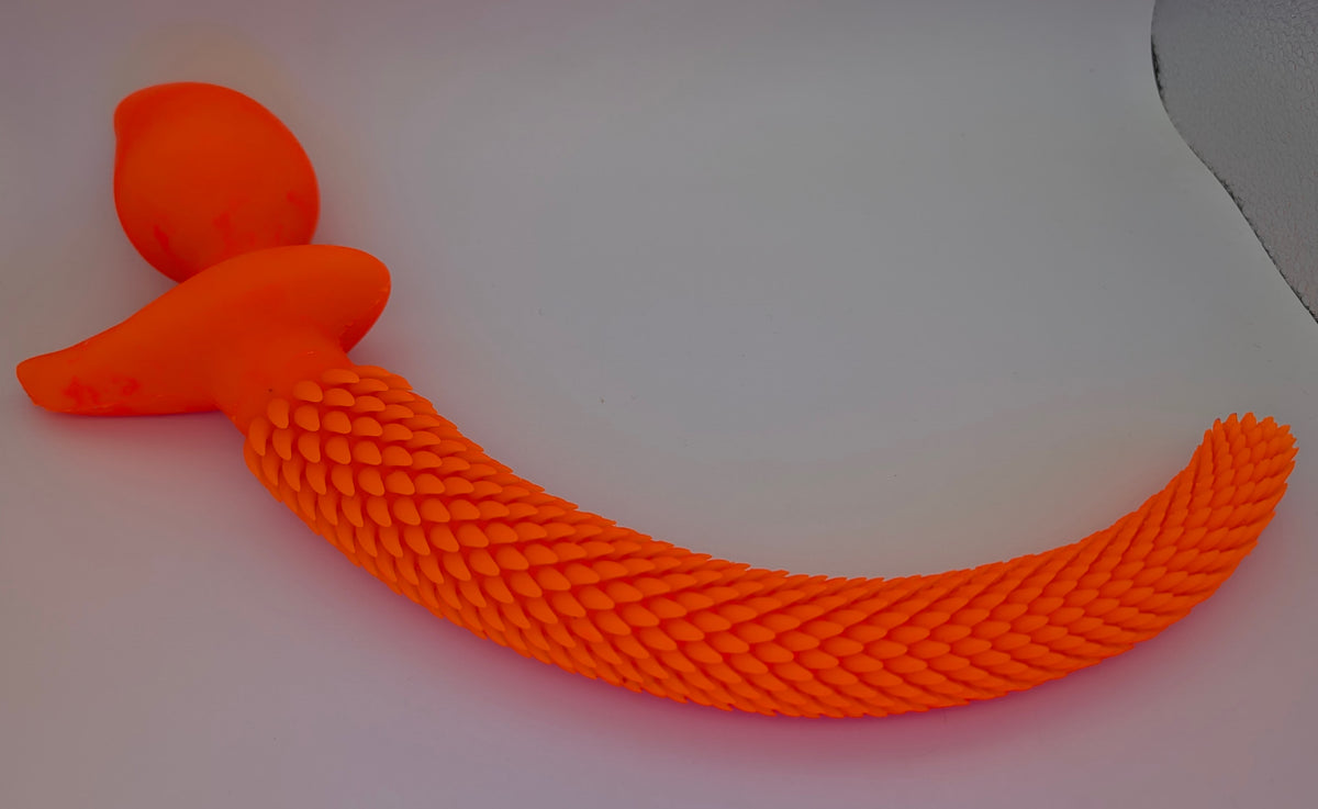 🐾 Knotty Boy Toys Silicone Pup Tails