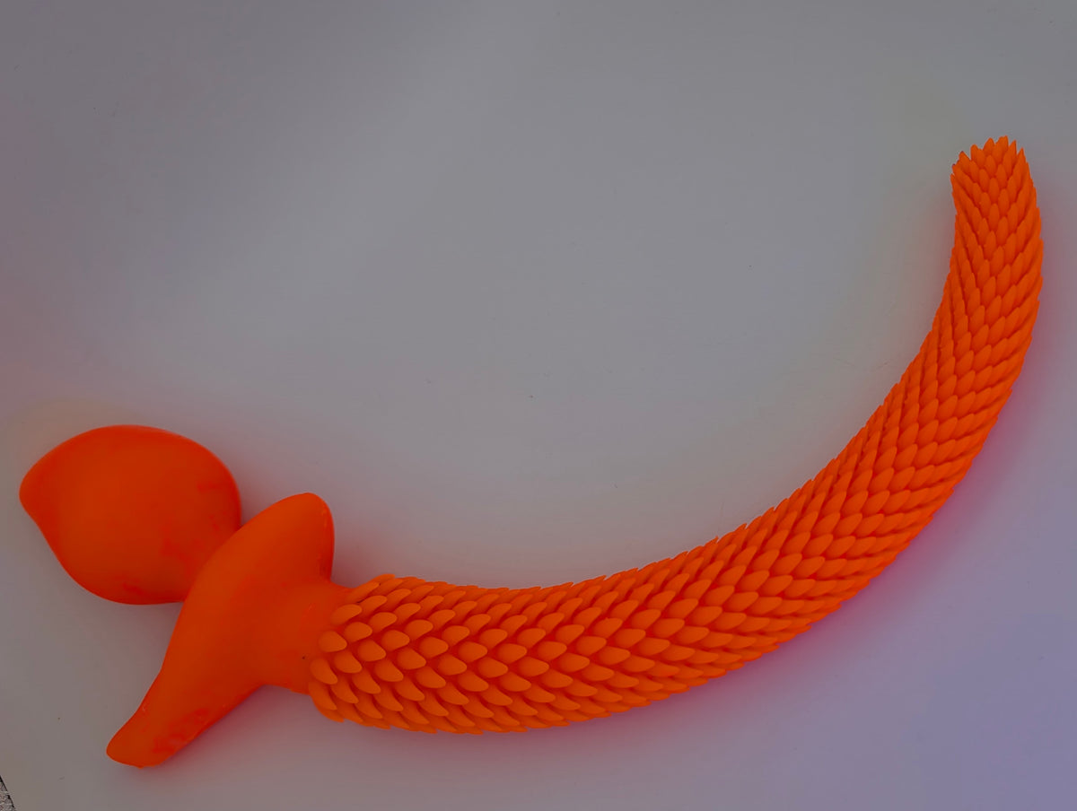 🐾 Knotty Boy Toys Silicone Pup Tails