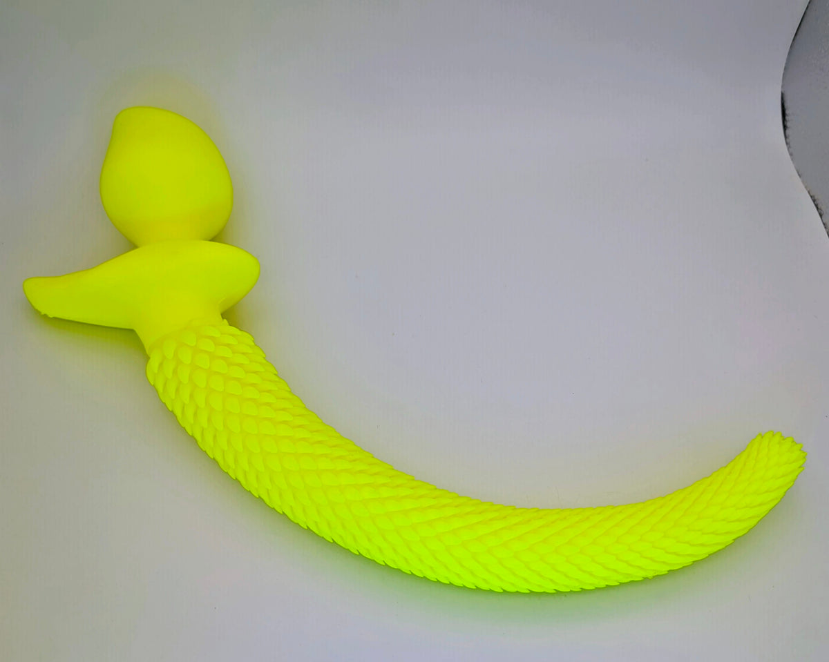 🐾 Knotty Boy Toys Silicone Pup Tails