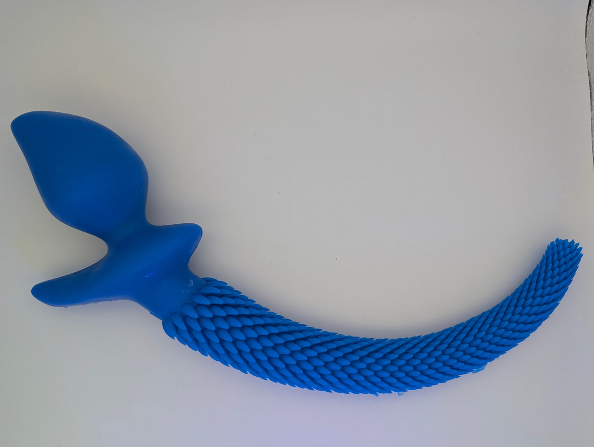 🐾 Knotty Boy Toys Silicone Pup Tails