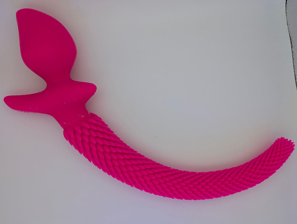 🐾 Knotty Boy Toys Silicone Pup Tails