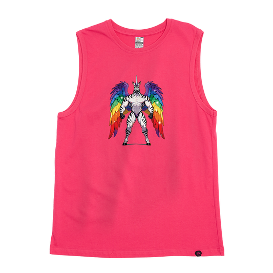 Kris Bee Bacon:  Pride Zebracorn Tank