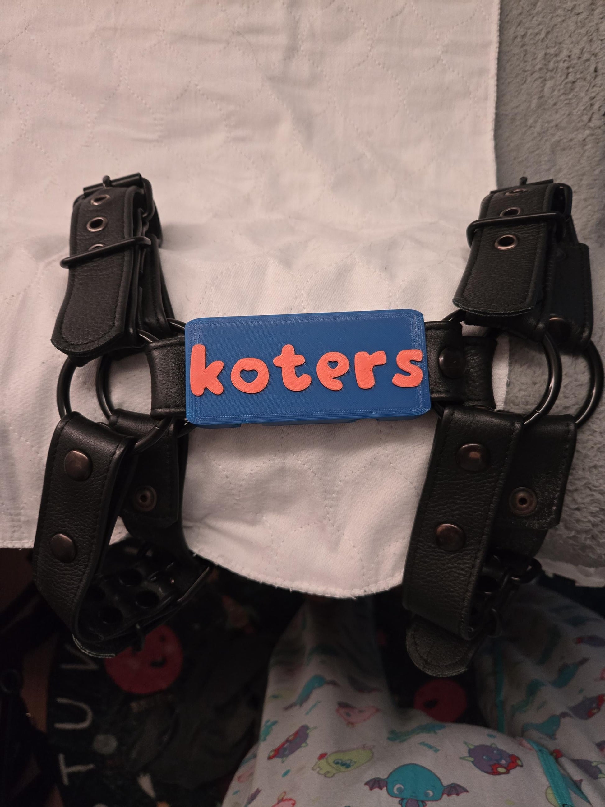 🎨 Harness Nameplate - Colorful, Personalized, Durable, & Stylish. High-Tech Options Pupifer's Paddles
