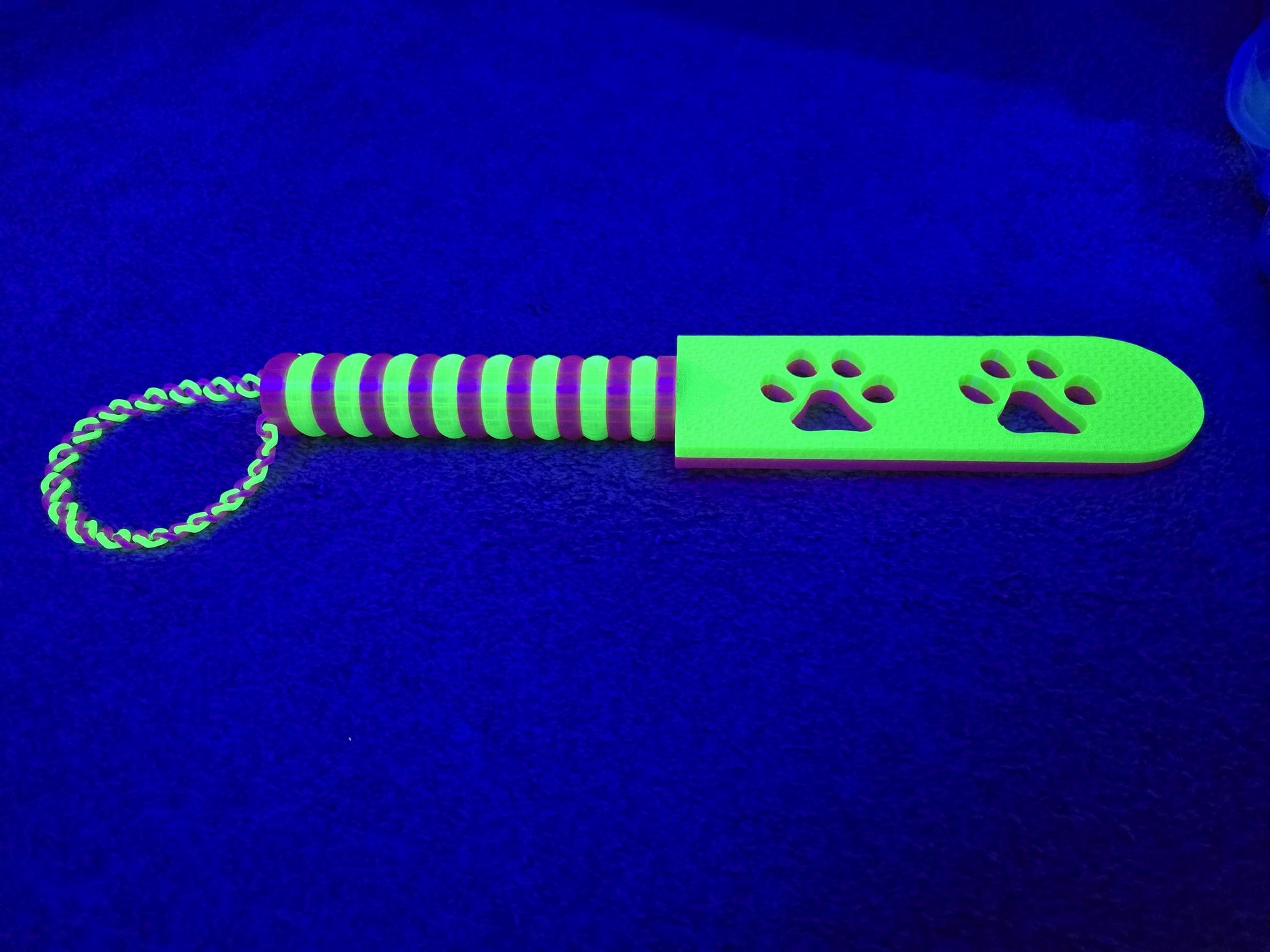 🐾Puppy Paw Print BDSM Paddle – Flexible Impact Toy Pupifer's Paddles