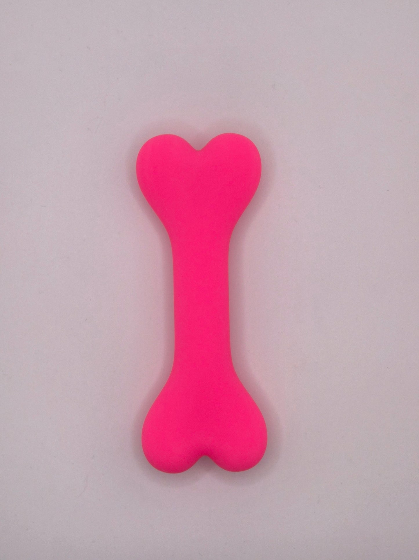 Soft Silicone Dog Bone Chew Toy – Stress Relief Chew for Humans (NEW COLORS)