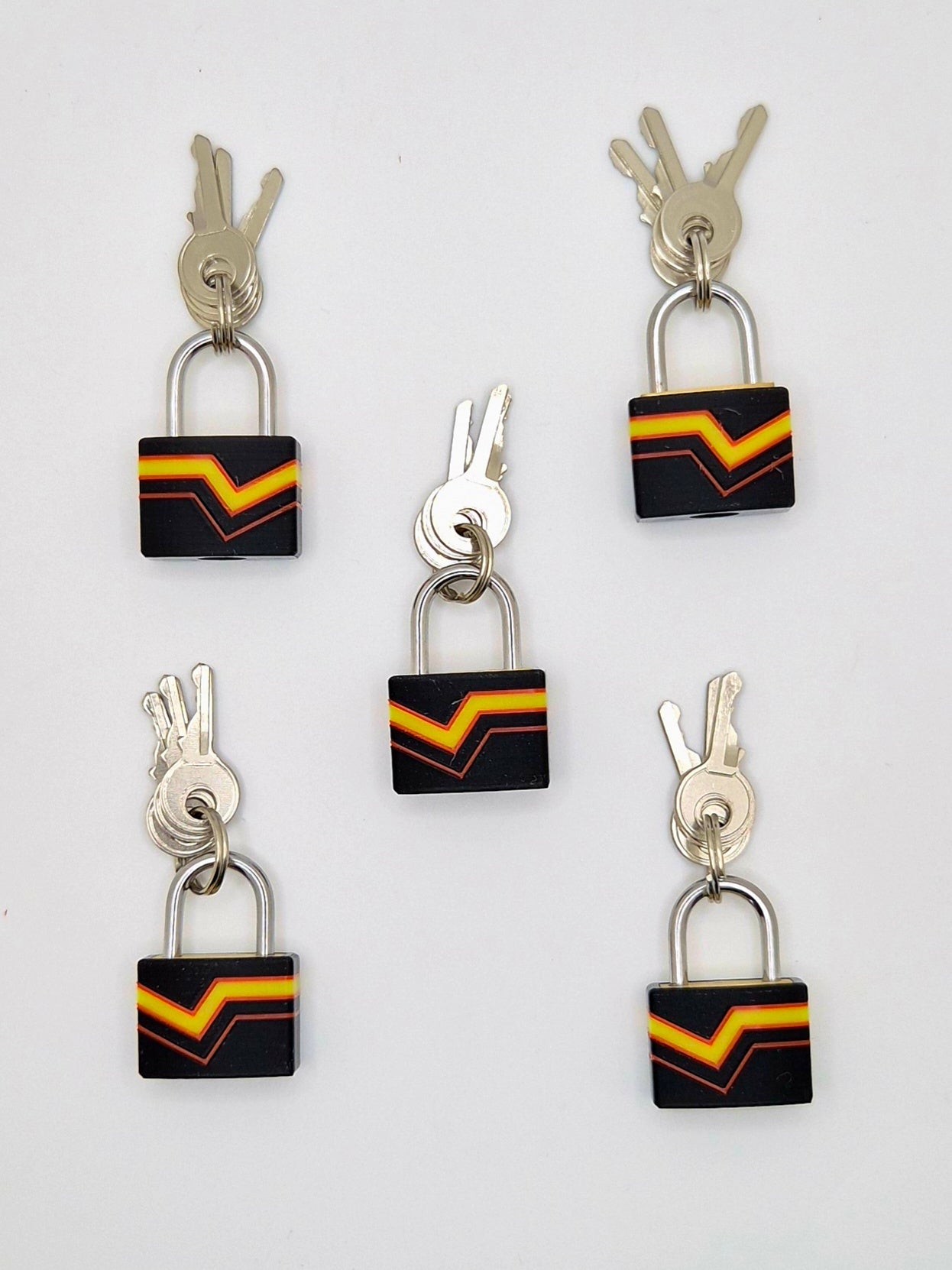 Small Lock & Cover – Custom Kink Collar Lock, Keyed Alike Options, Glow & Pride Styles