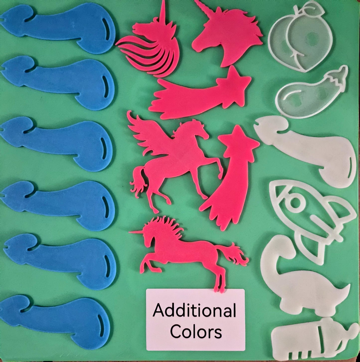 3D Printed Glow-in-the-Dark Ceiling Stickers