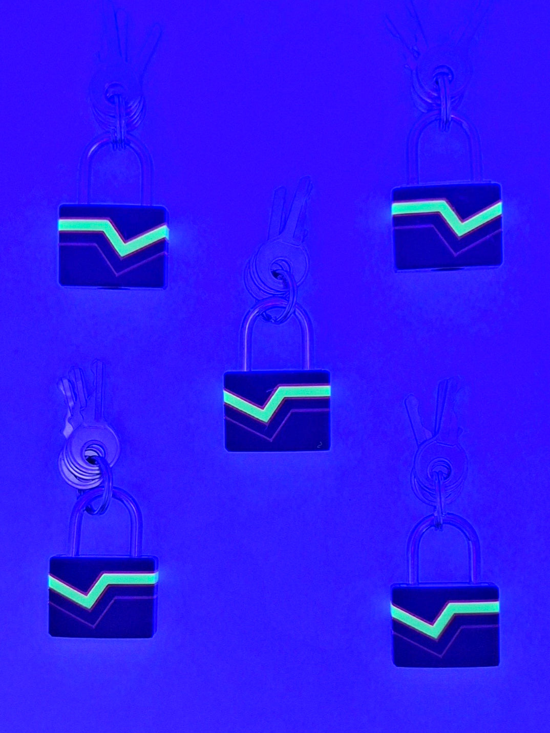 Small Lock & Cover – Custom Kink Collar Lock, Keyed Alike Options, Glow & Pride Styles