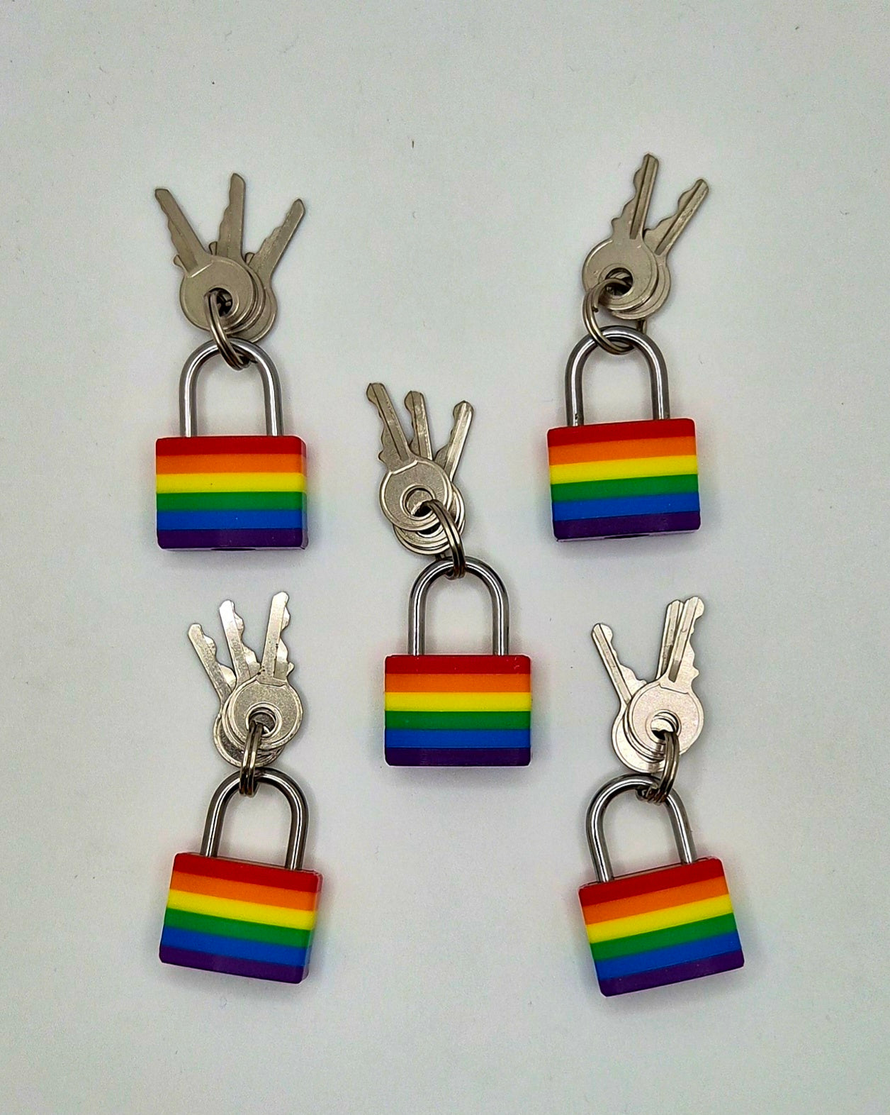 Small Lock & Cover – Custom Kink Collar Lock, Keyed Alike Options, Glow & Pride Styles