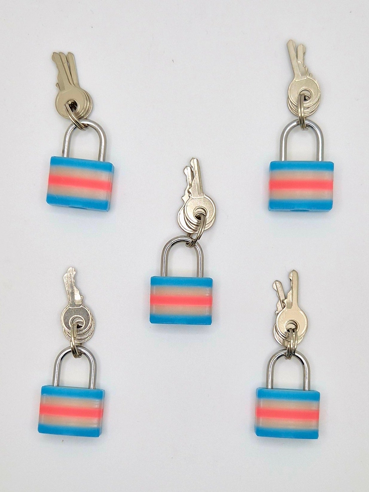 Small Lock & Cover – Custom Kink Collar Lock, Keyed Alike Options, Glow & Pride Styles